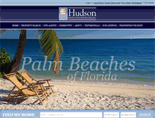 Tablet Screenshot of hudsonrealty.org